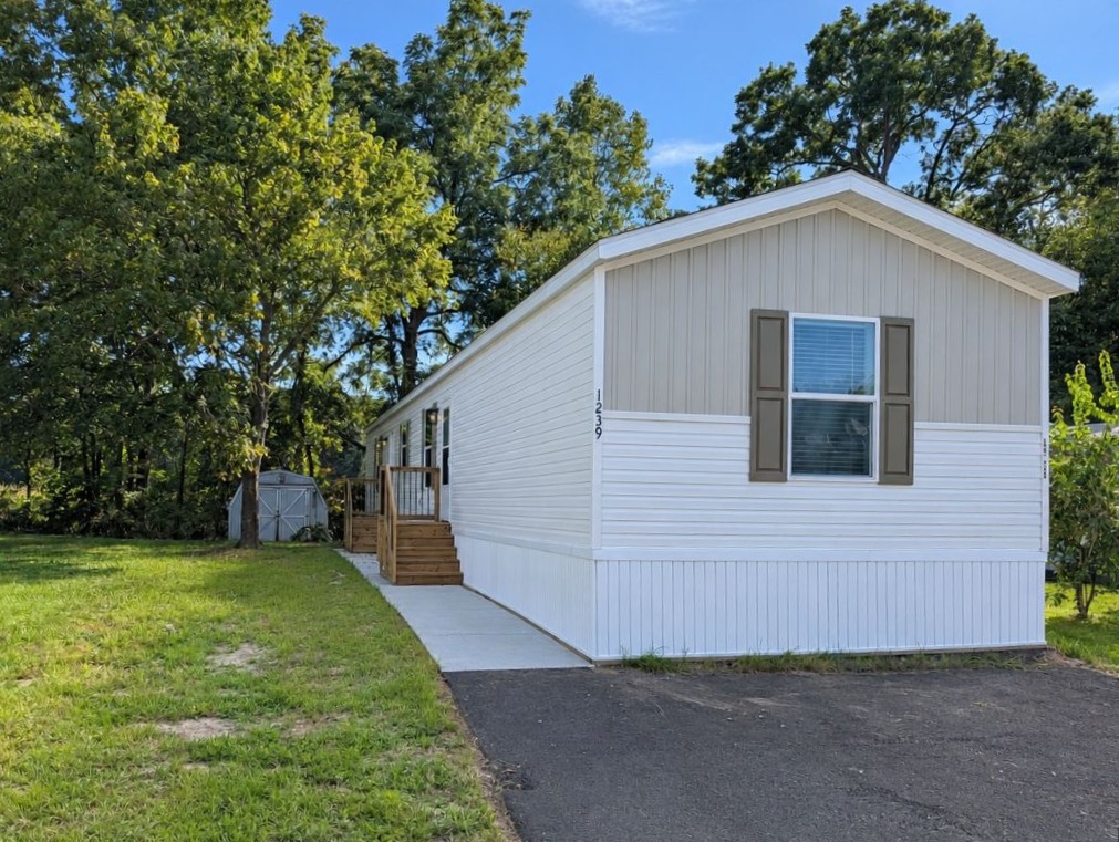 A photo of the home